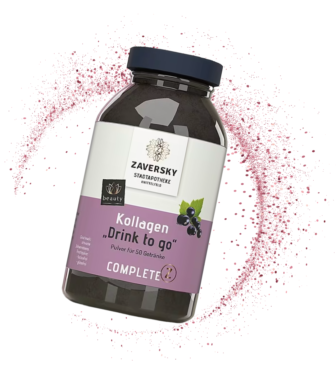 Kollagen mit Johannisbeerfruchtpulver