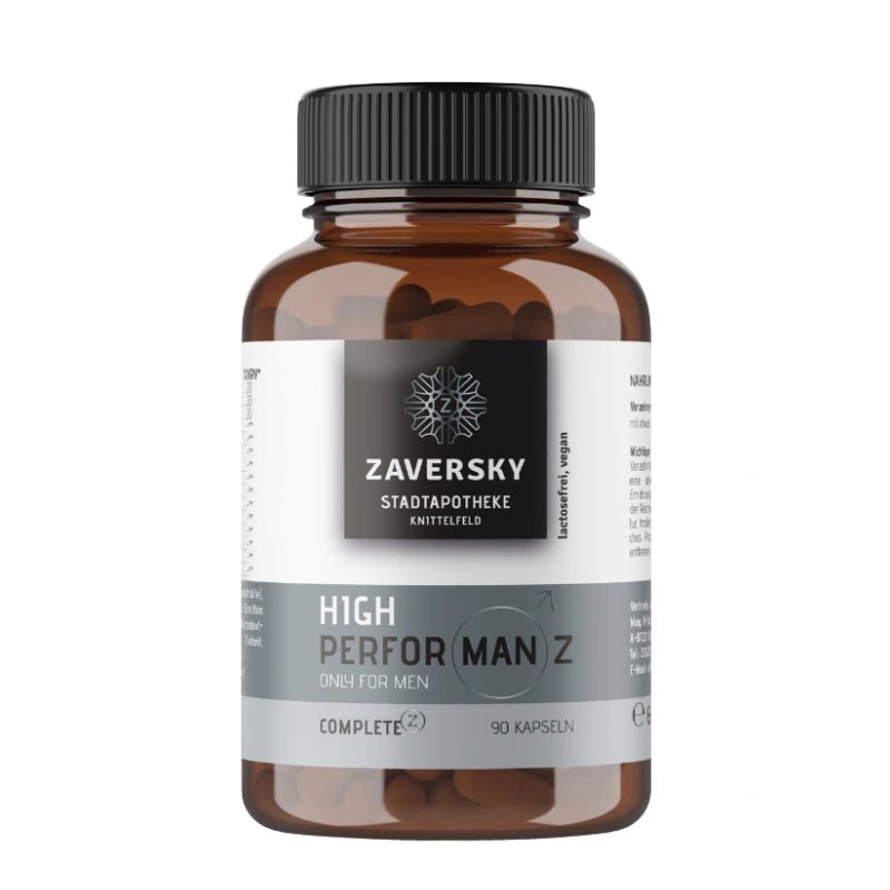 High PerforMANz - Multinährstoff - Formel für Männer - Nahrungsergänzung - Apotheke Zaversky