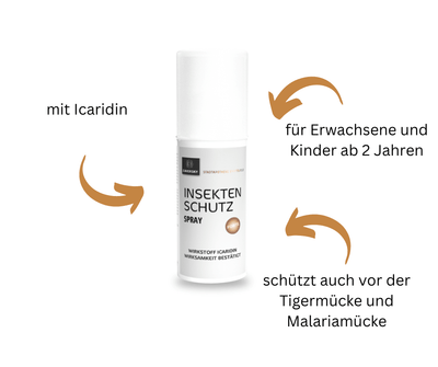 Insektenschutz Spray Forte - für Erwachsene und Kinder ab 2 Jahren - Hausapotheke - Apotheke Zaversky