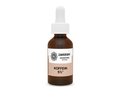 Koffein 5% Konzentrierter Aktivstoff in Tropfen CareZ - Kosmetika - Apotheke Zaversky
