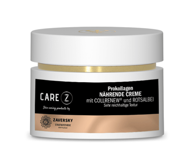 Prokollagen NÄHRENDE - CREME mit natürlichen Ölen sehr reichhaltige Textur CareZ - Kosmetika - Apotheke Zaversky