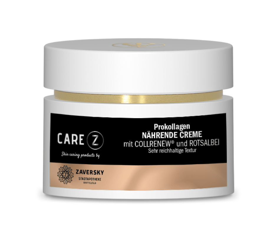 Prokollagen NÄHRENDE - CREME mit natürlichen Ölen sehr reichhaltige Textur CareZ - Kosmetika - Apotheke Zaversky