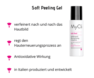 Soft Peel - Moduliertes Peeling - Gel für Gesicht, Körper von MyCli - Kosmetika - Apotheke Zaversky