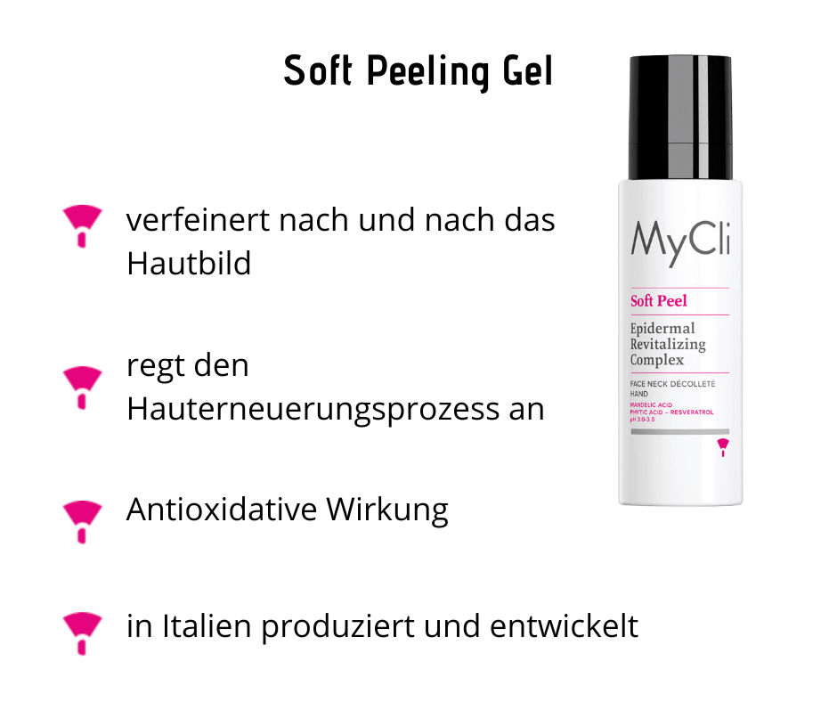 Soft Peel - Moduliertes Peeling - Gel für Gesicht, Körper von MyCli - Kosmetika - Apotheke Zaversky