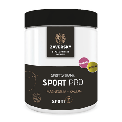 Sport Pro - Himbeer/Zitrone Sportgetränk - Rundumversorgung für ihre Leistung beim Sport - 1 Packung - Nahrungsergänzung - Apotheke Zaversky