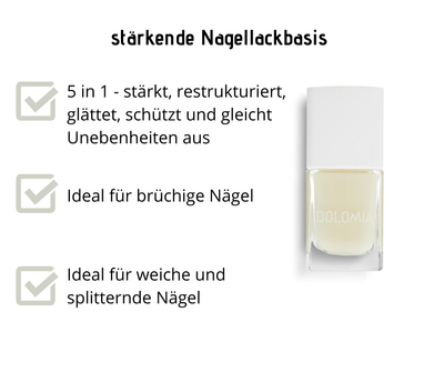 Stärkende Nagellackbasis Multi Care - 5 in 1 - stärkt, restrukturiert, glättet, schützt und gleicht Unebenheiten aus - Kosmetika - Apotheke Zaversky