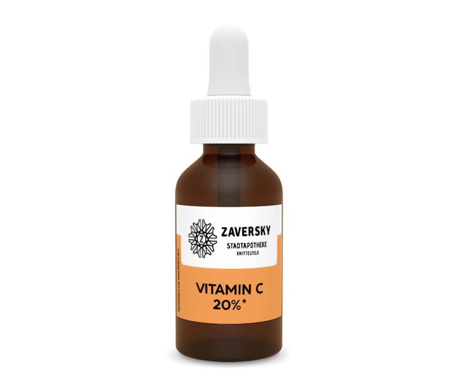 Vitamin C 20% konzentrierter AKTIVSTOFF in Tropfen CareZ - Kosmetika - Apotheke Zaversky