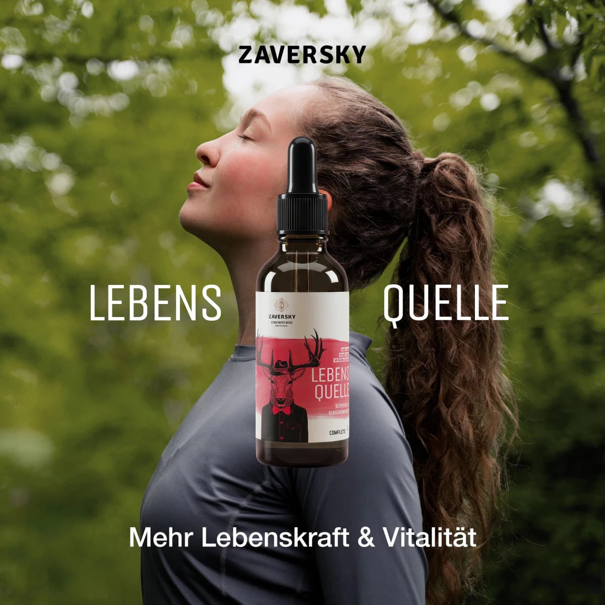 ZAVERSKY LEBENSQUELLE CompleteZ – Mehr Lebenskraft und Vitalität - Naturprodukt - Apotheke Zaversky