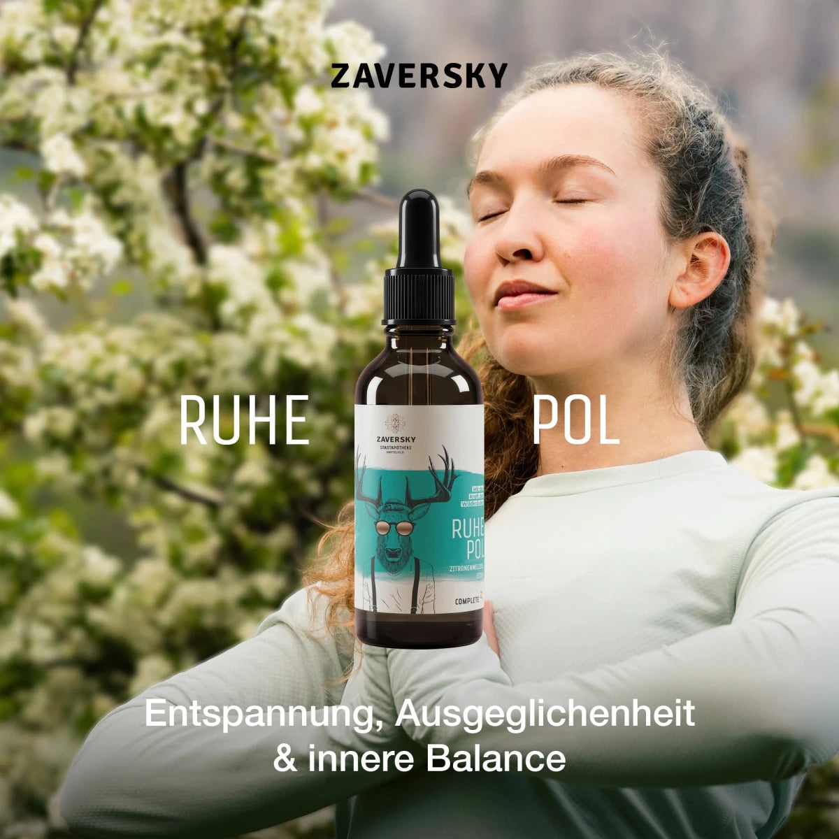 ZAVERSKY RUHEPOL CompleteZ – Entspannung, Ausgeglichenheit und innere Balance - Naturprodukt - Apotheke Zaversky