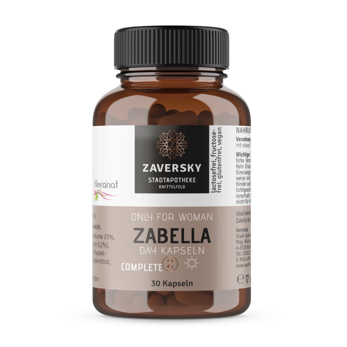 ZAVERSKY Zabella Day – für Schutz & Nährstoffversorgung - Nahrungsergänzung - Apotheke Zaversky