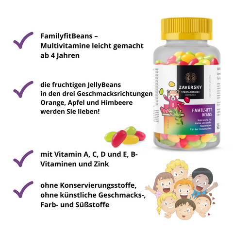 Familyfit BEANS - Der süße Multivitamin Snack