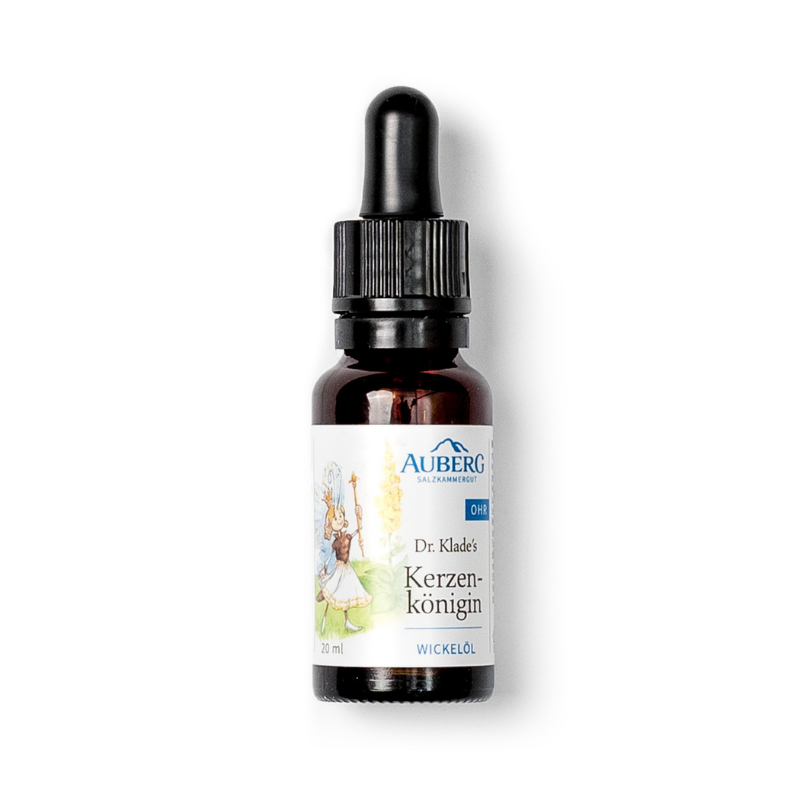 Kerzenkönigin- Wickelöl für den Ohr-Wichtel bei Apotheke Zaversky