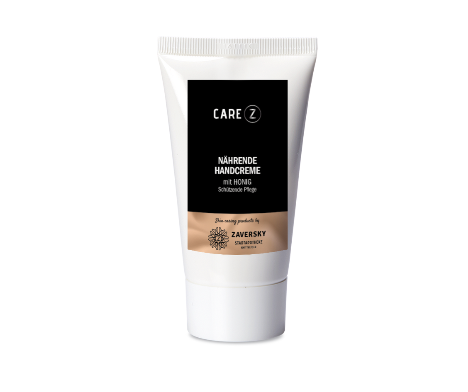 Nährende Handcreme mit Honig - schützende Pflege CareZ bei Apotheke Zaversky
