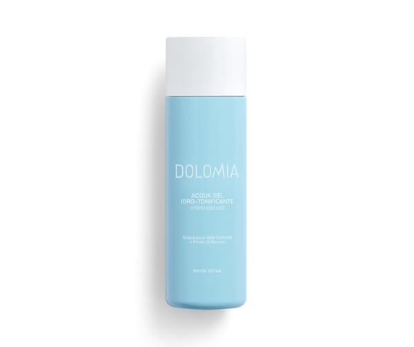 Belebendes Gel-Gesichtswasser  Dolomia - bringt essentielle Feuchtigkeit bis tief in die Haut