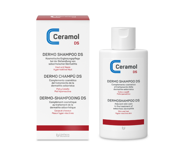 Dermo Shampoo DS - Ceramol - bei juckender Kopfhaut mit/ohne Schuppen