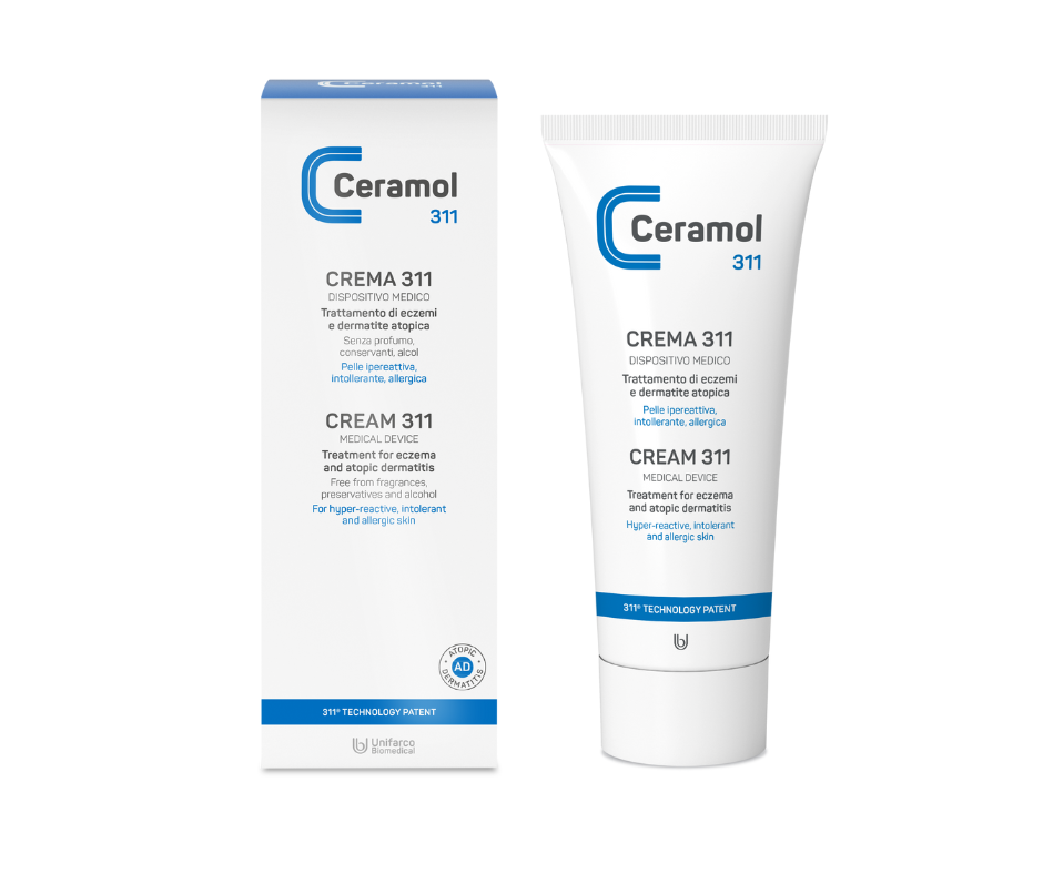 Creme 311 - Ceramol - Behandlung von Ekzemen und atopischer Dermatitis