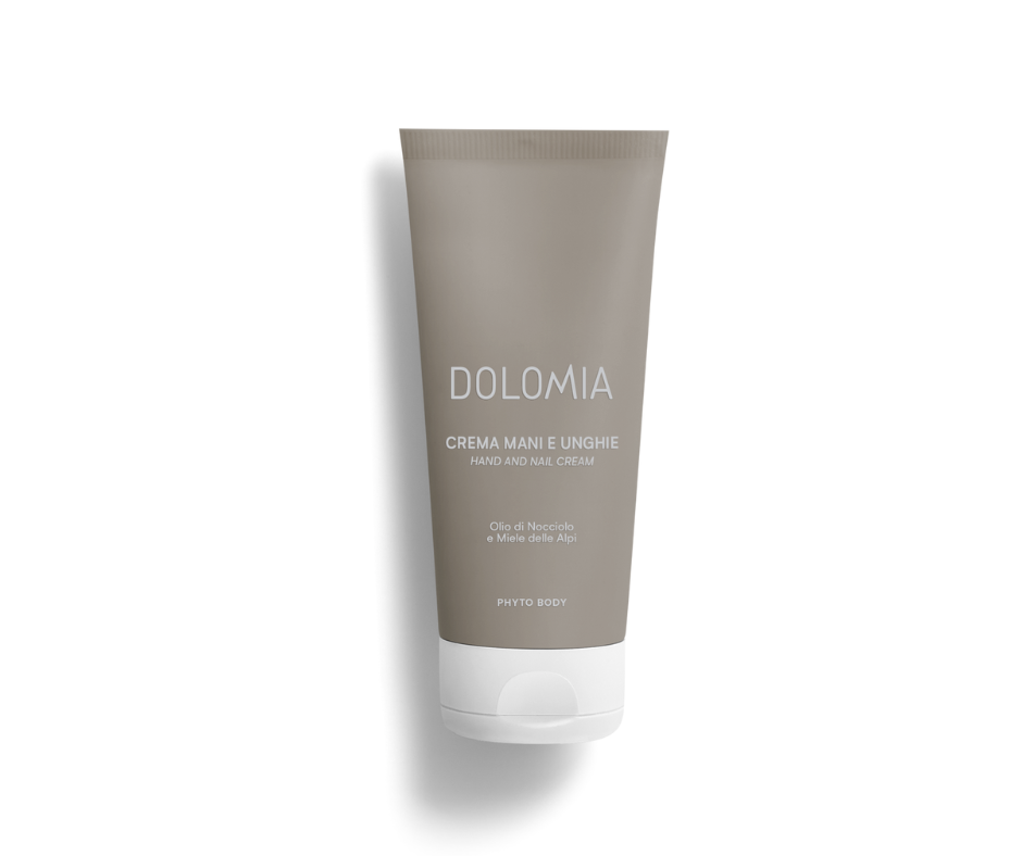 Hand- und Nagelcreme Dolomia - schützt und repariert die Hände und verleiht sofortigen Hautkomfort bei Apotheke Zaversky