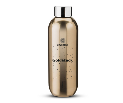 Goldstück - Edelstahl Thermosflasche 0,6 Liter Zaversky