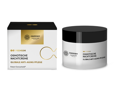 Osmotische Nachtcreme - PREMIUM - Globale Anti-Aging Pflege CareZ bei Apotheke Zaversky