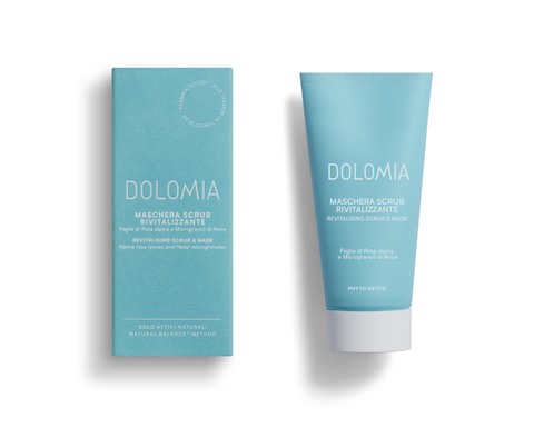 Hauterneuernde Gesichtsmaske Dolomia - erneuert, klärt, verfeinert in wenigen Minuten