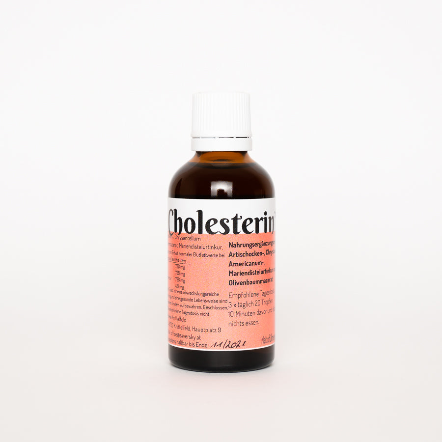 Cholesterin Tropfen bei Apotheke Zaversky