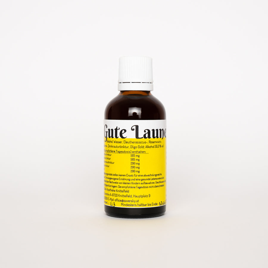 Gute Laune Tropfen bei Apotheke Zaversky