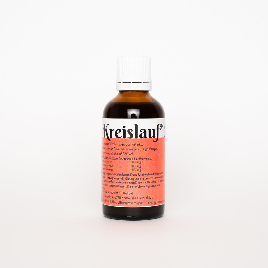 Kreislauf Tropfen Frau bei Apotheke Zaversky