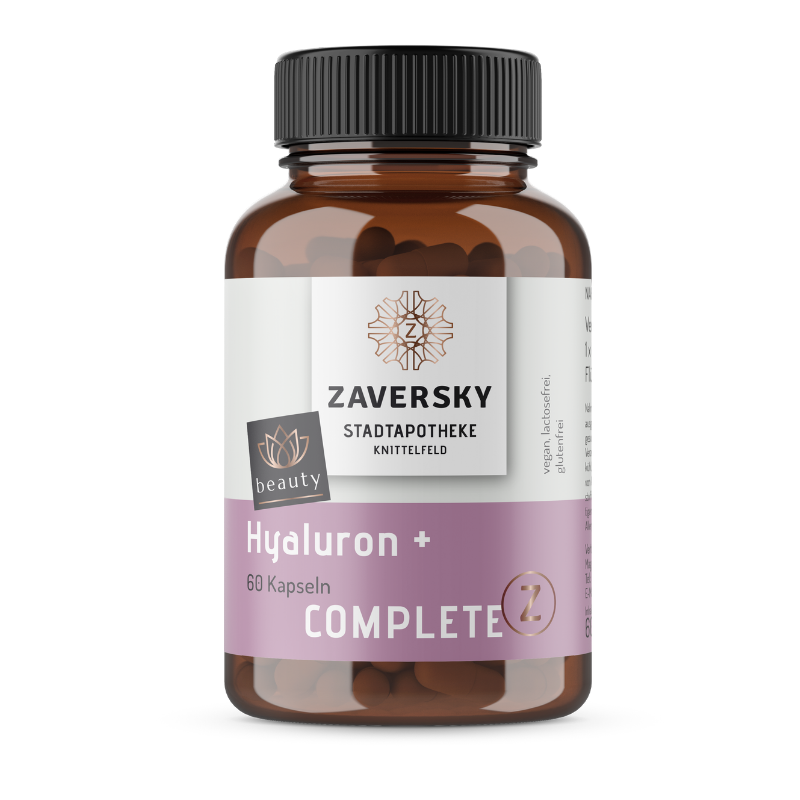 Hyaluron+ Kapseln mit Zink & Aronia - vegan & rein bei Apotheke Zaversky