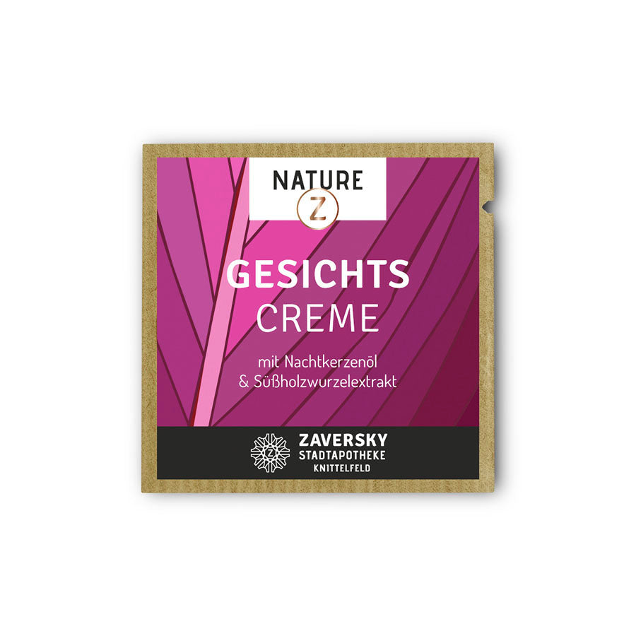 Gesichtscreme-Probe bei Apotheke Zaversky