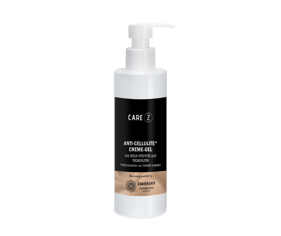 ANTI - CELLULITE CREME - GEL - wirkt Anzeichen von Cellulite entgegen CareZ - Kosmetika - Apotheke Zaversky
