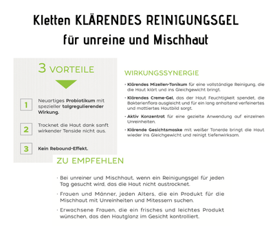 Biomacontrol KLÄRENDES REINIGUNGSGEL für unreine und Mischhaut CareZ - Kosmetika - Apotheke Zaversky