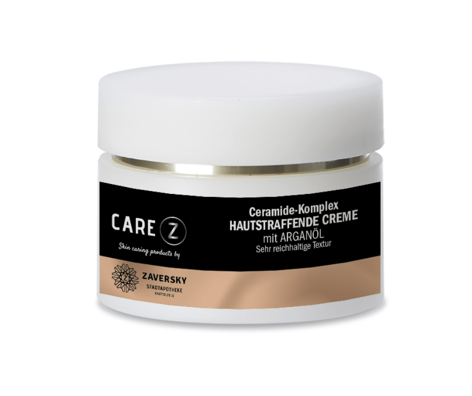 Ceramide - Komplex HAUTSTRAFFENDE CREME sehr reichhaltige Textur CareZ - Kosmetika - Apotheke Zaversky