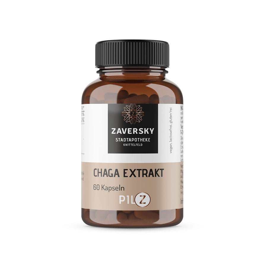 Chaga Extrakt - Nahrungsergänzung - Apotheke Zaversky