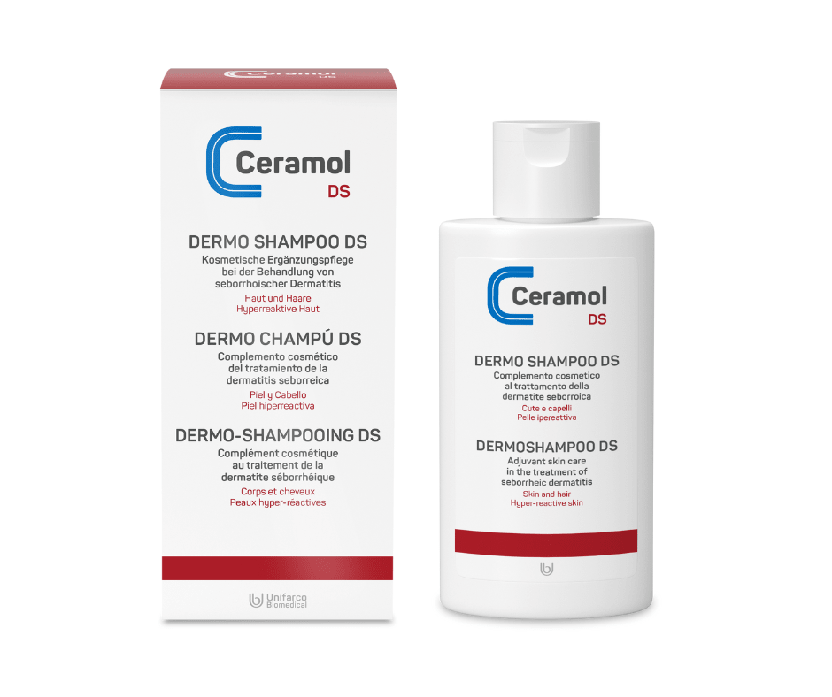 Dermo Shampoo DS - Ceramol - bei juckender Kopfhaut mit/ohne Schuppen - Kosmetika - Apotheke Zaversky
