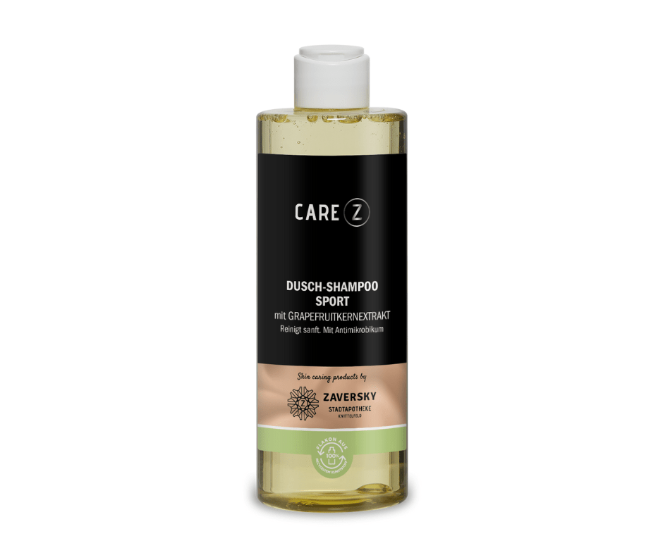 Dusch - Shampoo Sport mit Grapefruitkernextrakt - CareZ - Kosmetika - Apotheke Zaversky