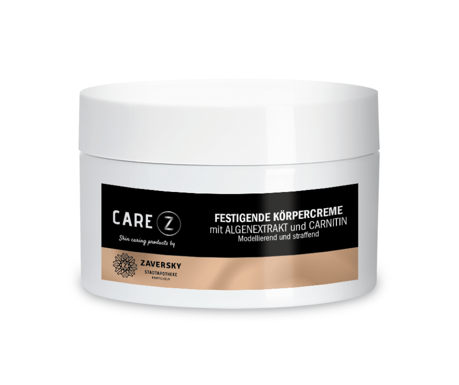 Festigende Körpercreme mit Algenextrakt, Carnitin und Coffein CareZ - Kosmetika - Apotheke Zaversky
