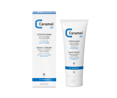 Handcreme - Ceramol - Lindernde und regenerierende Handcreme, zieht schnell ein - Kosmetika - Apotheke Zaversky