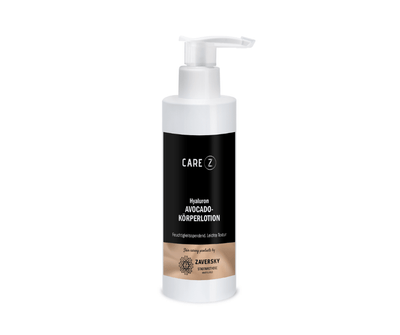 Hyaluron Avocado - Körperlotion - für langanhaltende Feuchtigkeit CareZ - Kosmetika - Apotheke Zaversky