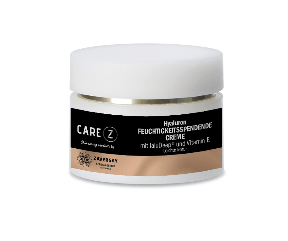 Hyaluron FEUCHTIGKEITSSPENDENDE CREME - leichte Textur CareZ - Kosmetika - Apotheke Zaversky