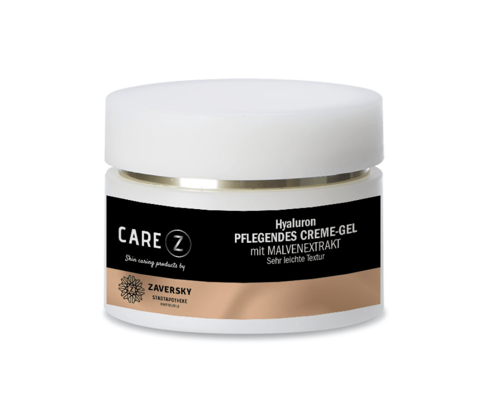 Hyaluron PFLEGENDES CREME - GEL sehr leichte Textur CareZ - Kosmetika - Apotheke Zaversky