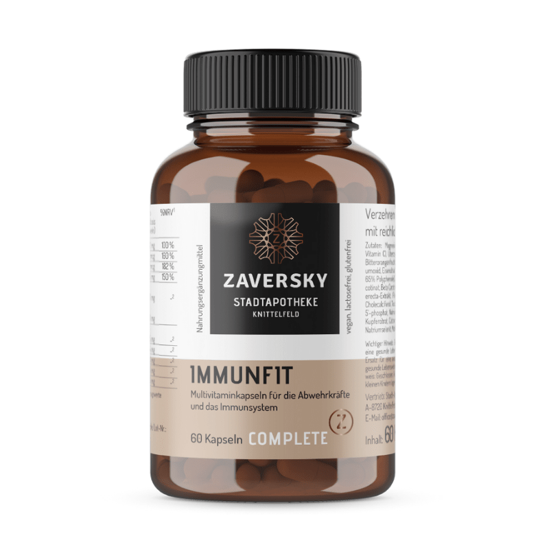 Immunfit - für die Abwehrkräfte und das Immunsystem - Nahrungsergänzung - Apotheke Zaversky