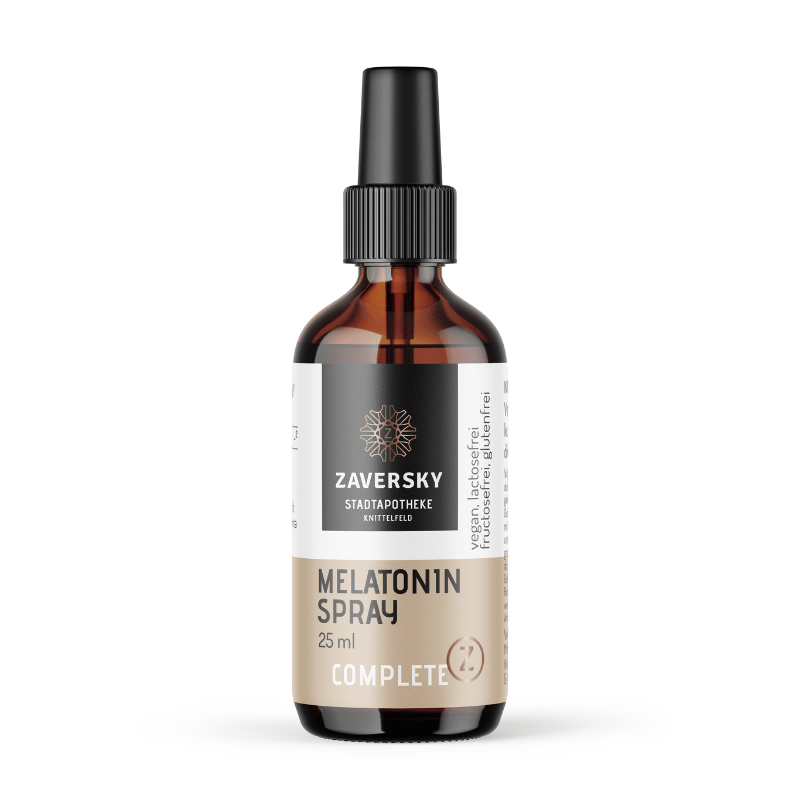 Melatonin Spray - der Einschlaf Spray - Nahrungsergänzung - Apotheke Zaversky