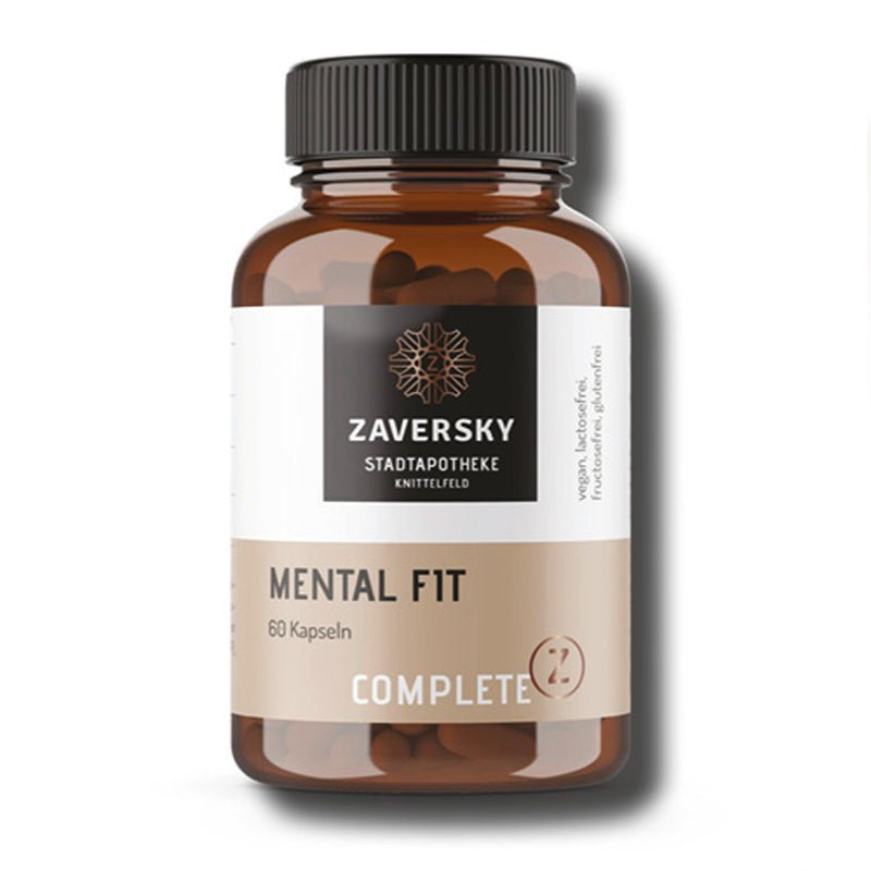 Mental fit - Nahrungsergänzung - Apotheke Zaversky