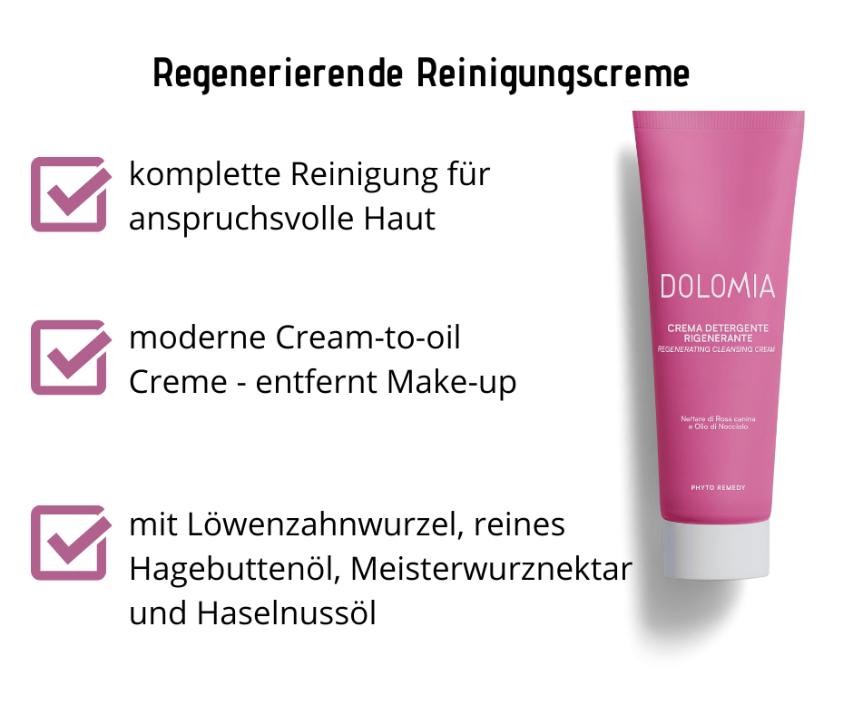Regenerierende Reinigungscreme Dolomia - komplette Reinigung für anspruchsvolle Haut - Kosmetika - Apotheke Zaversky