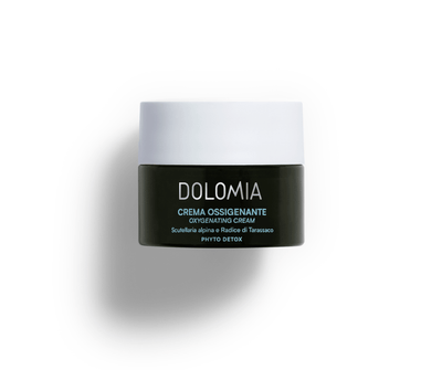 Sauerstoffspendende Gesichtscreme Dolomia - frische belebende Tagespflege, regt die Entgiftung an - Kosmetika - Apotheke Zaversky